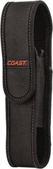 Coast Cutlery - Nylon/Polyester Handheld Flashlight (General Purpose & Industrial) Flashlight Sheath - Black, Compatible with Coast Batteries - Benchmark Tooling