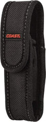 Coast Cutlery - Nylon/Polyester Handheld Flashlight (General Purpose & Industrial) Flashlight Sheath - Black, Compatible with Coast Batteries - Benchmark Tooling