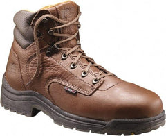 Timberland PRO - Men's Size 17 Medium Width Steel Work Boot - Brown, Leather Upper, Rubber Outsole, 6" High, Safety Toe - Benchmark Tooling