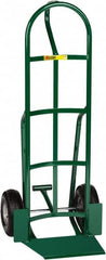 Little Giant - 800 Lb Capacity 49" OAH Hand Truck with Foot Kick - 13-1/2 x 16" Base Plate, Loop Handle, Steel, Pneumatic Wheels - Benchmark Tooling