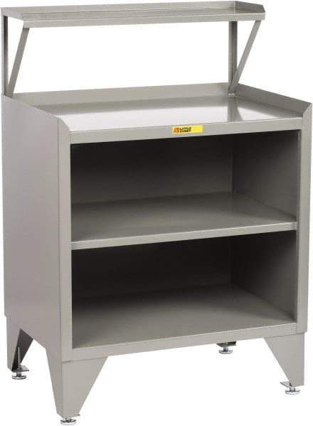 Little Giant - Receiving Station - 36 Inch Wide x 24 Inch Deep x 54-1/2 Inch High, Gray - Benchmark Tooling