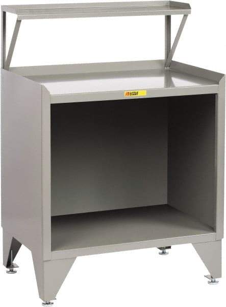 Little Giant - Receiving Station - 36 Inch Wide x 24 Inch Deep x 54-1/2 Inch High, Gray - Benchmark Tooling