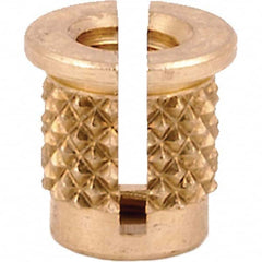 E-Z LOK - Press Fit Threaded Inserts Type: Flanged For Material Type: Plastic - Benchmark Tooling