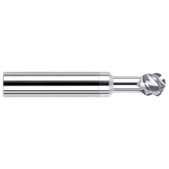 Harvey Tool - 1/16" Diam 270° Wrap Angle 0.053" LOC 2-Flute TiB2 Finish Undercut End Mill - Exact Industrial Supply