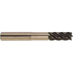 Accupro - 3/4" Diam 5 Flute Solid Carbide 0.09" Corner Radius End Mill - Benchmark Tooling