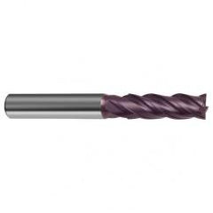 7/16" Dia. - 4-1/2" OAL - 4 FL Variable Helix Firex Carbide End Mill - Benchmark Tooling