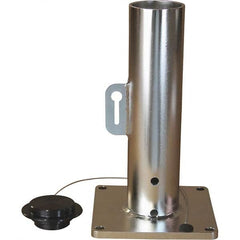 THERN - Davit Crane Bases Base Type: Pedestal Base Finish/Coating: Stainless Steel - Benchmark Tooling