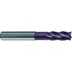 1/2" Dia. - 4-1/2" OAL - 4 FL Variable Helix Firex Carbide End Mill - Benchmark Tooling