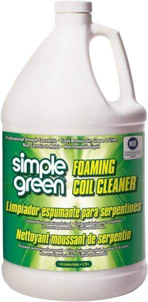 Simple Green - HVAC Cleaners & Scale Removers Container Size: 1 Gal. Container Type: Bottle - Benchmark Tooling