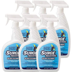 Surge Industrial - 32 oz Spray Bottle Light Citrus Glass Cleaner - Use on Glass - Benchmark Tooling