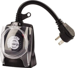 TORK nsi - 30 min Outdoor Analog Electrical Timer - 24 On/Off per wk, 125 VAC, 1,875 Watts, 48 Modes - Benchmark Tooling