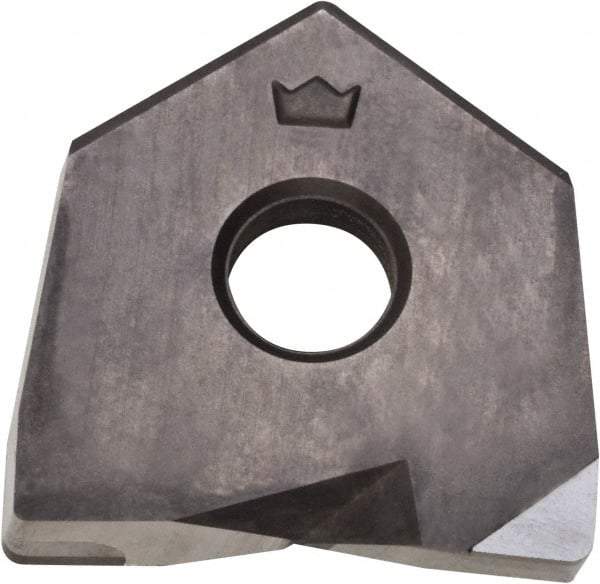 Millstar - BDS20 Grade CM10 PCD Milling Insert - Uncoated, 1/8" Thick, 20mm Inscribed Circle, 1.6mm Corner Radius - Benchmark Tooling