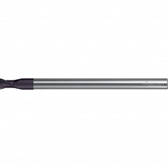 Walter-Prototyp - 10.3mm, 10mm LOC, 10mm Shank Diam, 150mm OAL, 2 Flute, Solid Carbide Square End Mill - TiAlN Finish, 30° Helix, Right Hand Cut, Right Hand Flute, Series MC213-A-2-X - Benchmark Tooling