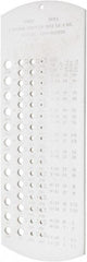 SPI - Drill Gages Minimum Hole Size (Wire): #60 Maximum Hole Size (Wire): #1 - Benchmark Tooling