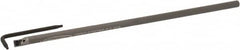 Hertel - 0.208" Min Bore Diam, 6" OAL, 3/16" Shank Diam, HBBC Indexable Boring Bar - 1-7/8" Max Bore Depth, CD.. Insert, Screw Holding Method - Benchmark Tooling