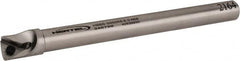 Hertel - 0.668" Min Bore Diam, 6" OAL, 1/2" Shank Diam, HBBS Indexable Boring Bar - 4-1/2" Max Bore Depth, TD.., TP.. Insert, Screw Holding Method - Benchmark Tooling