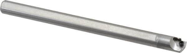 Hertel - 0.415" Min Bore Diam, 5" OAL, 3/8" Shank Diam, HBBQ Indexable Boring Bar - 1-1/2" Max Bore Depth, WPGT Insert, Screw Holding Method - Benchmark Tooling