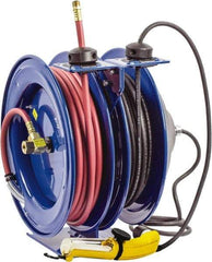 CoxReels - 50' Spring Retractable Hose Reel - 300 psi, Hose Included - Benchmark Tooling