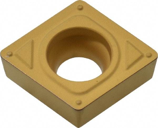 Sumitomo - CCMT432 ENK Grade AC820P Carbide Turning Insert - 80° Diamond, 1/2" Inscr Circle, 3/16" Thick, 1/32" Corner Radius - Benchmark Tooling