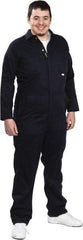 PRO-SAFE - Size M, Navy Blue, Zipper, Arc Flash Coverall - 32 to 34" Chest, Indura Ultra Soft, Cotton, Nylon, 6 Pockets - Benchmark Tooling