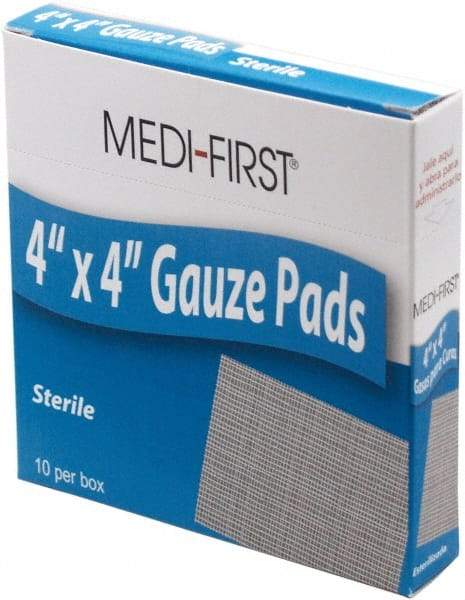 Medique - 4" Long x 4" Wide, General Purpose Pad - White, Gauze Bandage - Benchmark Tooling