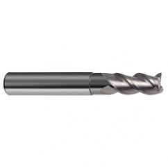 3/16" Dia. - 5/8" OAL - 3 FL Variable Helix Bright Carbide End Mill - Benchmark Tooling