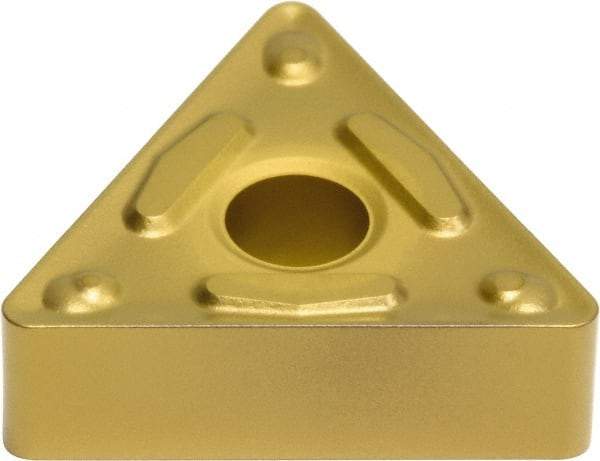 Sumitomo - TNMG333 ENG Grade AC830P Carbide Turning Insert - Al2O3 Finish, 60° Triangle, 3/8" Inscr Circle, 3/16" Thick, 3/64" Corner Radius - Benchmark Tooling