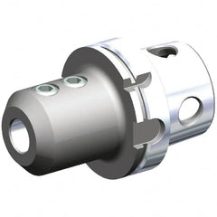 Kennametal - KM4X100 Modular Connection 20mm Hole End Mill Holder/Adapter - 51.5mm Nose Diam, 100mm Projection, Through-Spindle Coolant - Exact Industrial Supply