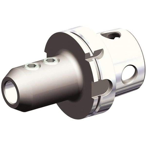 Kennametal - KM4X100 Modular Connection 2-1/2" Hole End Mill Holder/Adapter - 5-3/4" Projection, Through-Spindle Coolant - Exact Industrial Supply