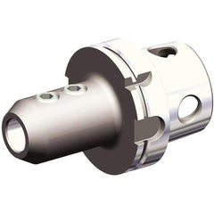 Kennametal - KM4X100 Modular Connection 2-1/2" Hole End Mill Holder/Adapter - 5-3/4" Projection, Through-Spindle Coolant - Exact Industrial Supply