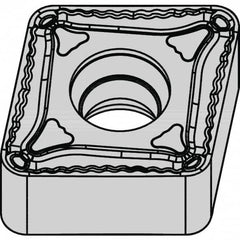 Kennametal - CNMU444 MN Grade KCP25B Carbide Turning Insert - TiOCN Finish, 80° Diamond/Rhombic, 1/2" Inscr Circle, 1/4" Thick, 1/16" Corner Radius - Benchmark Tooling