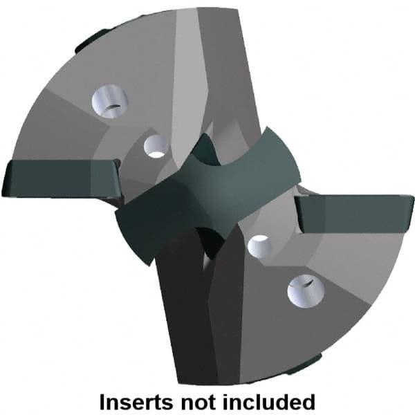 Kennametal - Series KSEM Plus, Head Connection FDS36, 39mm Max Diam Pilot Insert Drill Head - 16mm Pilot Drill Diam, 25mm Head Length - Benchmark Tooling