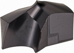 Kennametal - Series KSEM Plus, 25mm Diam Grade KCPM45 140° Replaceable Drill Tip - Carbide, TiAlN Finish, 5 Seat Size - Benchmark Tooling