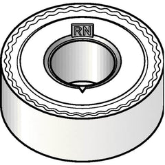 Kennametal - RNMG32 RN Grade KCP25B Carbide Turning Insert - TiCN/Al2O3/TiOCN Finish, Round, 3/8" Inscr Circle, 1/8" Thick - Benchmark Tooling