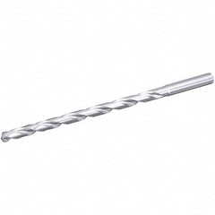 Kennametal - 1/2" 135° 2-Flute Solid Carbide Extra Length Drill Bit - Benchmark Tooling