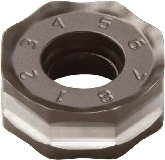 Seco - ONMU050410 M11 Grade MK2050 Carbide Milling Insert - TiSiN/TiAlN Finish, 0.157" Thick, 0.472" Inscribed Circle - Benchmark Tooling