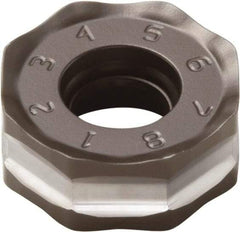 Seco - ONMU050410 M10 Grade MK2050 Carbide Milling Insert - TiSiN/TiAlN Finish, 0.157" Thick, 0.472" Inscribed Circle - Benchmark Tooling