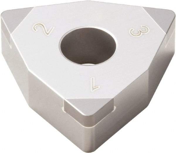 Seco - WNGA432 WZ-C Grade CBN010 CBN Turning Insert - 80° Trigon, 1/2" Inscr Circle, 3/16" Thick, 1/32" Corner Radius - Benchmark Tooling