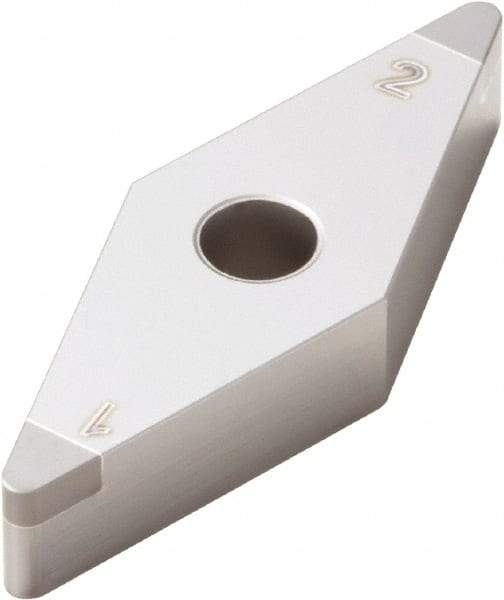 Seco - VNGA332 B Grade CBN010 CBN Turning Insert - 35° Diamond, 3/8" Inscr Circle, 3/16" Thick, 1/32" Corner Radius - Benchmark Tooling