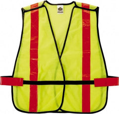 Ergodyne - One Size Fits Most High Visibility Orange Mesh General Purpose Vest - Hook & Loop Closure, Polyester - Benchmark Tooling