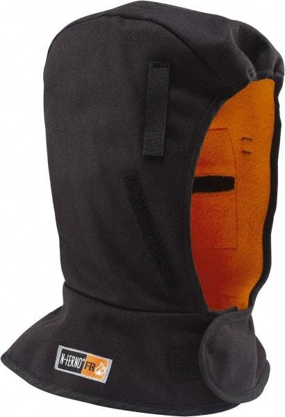 Ergodyne - Black, Underneath Hard Hat Winter Liner - Shoulder Length, 2 Layer - Benchmark Tooling