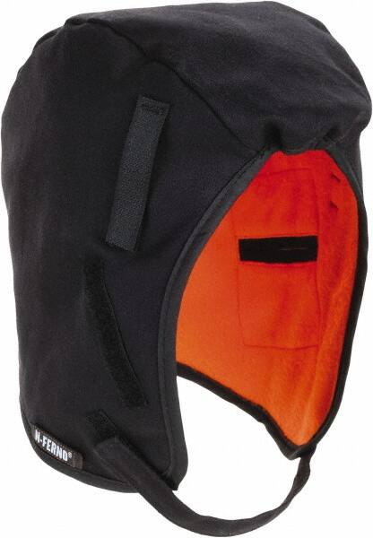 Ergodyne - Black, Underneath Hard Hat Winter Liner - Regular Length, 2 Layer - Benchmark Tooling