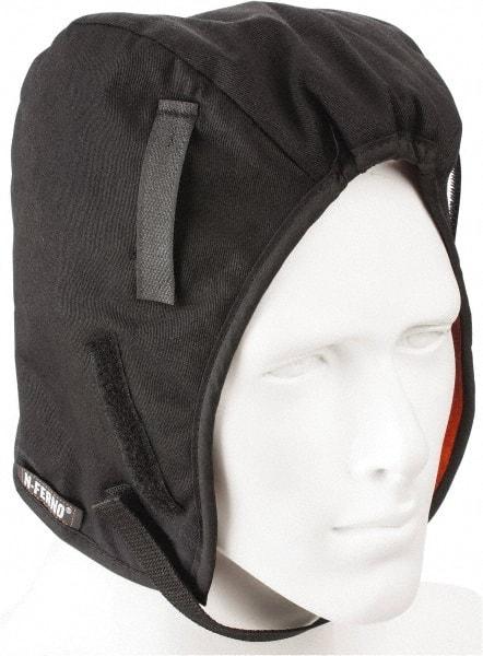 Ergodyne - Black, Underneath Hard Hat Winter Liner - Regular Length, 2 Layer - Benchmark Tooling