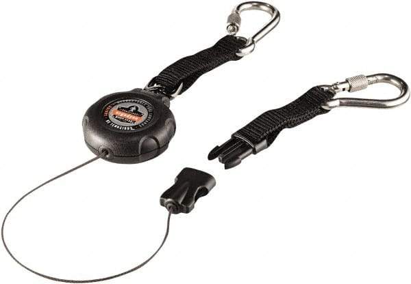 Ergodyne - Fall Protection Lanyard - Black - Benchmark Tooling