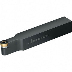 Walter - SRAC, Right Hand Cut, 1-1/4" Shank Height x 1-1/4" Shank Width, Neutral Rake Indexable Turning Toolholder - 6" OAL, RC.T 43.. Insert Compatibility, Series Walter Turn - Benchmark Tooling