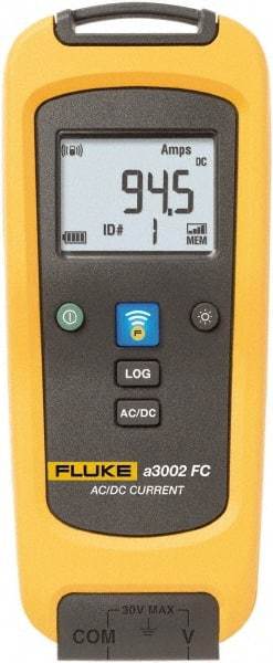 Fluke - FLK-A3002 FC, CAT IV, CAT III, Digital True RMS Wireless Clamp Meter with Clamp On Jaws - 600 AC Amps, 1000 DC Amps, Measures Current - Benchmark Tooling