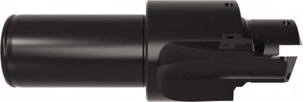 Allied Machine and Engineering - AND10050, MS 33649, SAE AS5202 Standard, 1-3/16-12, 14 Tube Dash Number, 60° Porting Angle, 1.211" Pilot Diam, 1-1/4" Shank Diam, Indexable Spade Blade Insert Porting Tool - 2 Porting Inserts, 5.046" Overall Length - Benchmark Tooling