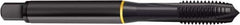Guhring - #10-32 UNF, Oxide Finish, Cobalt Spiral Point Tap - Plug Chamfer, Right Hand Thread, 2.382" OAL, 0.551" Thread Length, 0.194" Shank Diam, 2B/3B Class of Fit, Series 4405 - Exact Industrial Supply