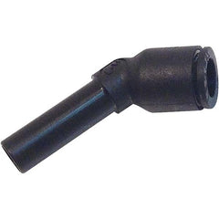 Legris - Plastic Push-To-Connect Tube Fittings Type: Plug-In Elbow Tube Outside Diameter (Inch): 3/8 - Benchmark Tooling