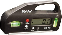 Digi-Pas - 90° Max Measurement Electronic Inclinometer - Pocket Sized, Digital - Benchmark Tooling